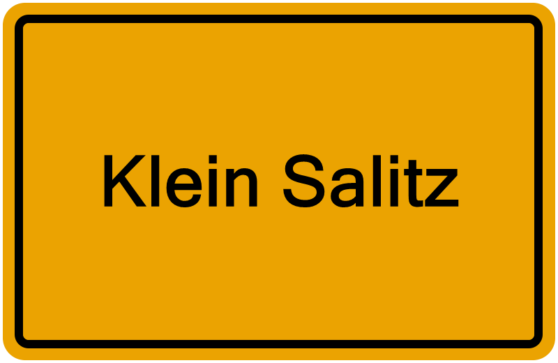 Handelsregister Klein Salitz